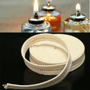 White Flat Cotton Oil Lamp Lantern Wick 20mm For Kerosene Burner Lighting 1M US