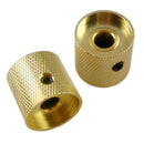 4 Pieces Brass Electric Guitar/Bass Replacement Volume Tone Control Knobs