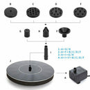 Solar Bird Bath Fountain Pump, 1.4W Free Standing Solar Fountain Water Pump K2G1