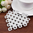 Love Heart Cutting Dies Stencils Scrapbook Embossing DIY Album Cards Gifts