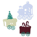 Christmas Train Group DIY Metal Stencil Scrapbook Embroidery Cutting  Die