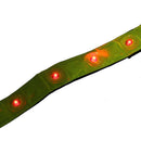 2 x Reflective Band Arm Leg Strap Belt 4 LED Light Cycling Running Jogging A1W4