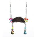 Handcraft Bird's Nest Toys For Birds parrots To Play Bite Climb Bird Swing  I8D8