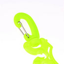 Scuba Diving Double BCD Hose Holder Retainer with Snap Rotates Clip Yellow