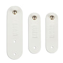 3pcs Reusable Cable Ties Cord Hook & Loop for Earphone Cable Charger White