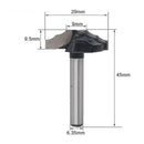 #13 Cabinet Door Chamfer Carving Mill CNC Engraving Router Bit 6.35mm Shank