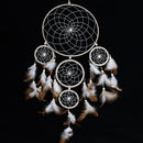 Five-rings Dream Catcher Wall Hanging Home Car Decor Craft