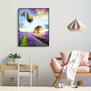 Painting By Numbers Kit DIY Air Balloon Hand Painted Canvas Oil Art Picture