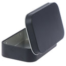 Storage Box Small Jewelry Candy Coin Key Organizer Tin Flip Black Gifts Se JR