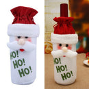 1 pcs Cartoon Santa Wine Bottle Cover Bag Christmas Dinner Xmas Table Decor