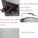 For Mountain Bikes Front Folding Baskets Bicycle Metal Baskets Cycling Back