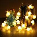 Warm White Christmas Pine Cone String Light Lamp Xmas 2020 New Year Dec-3C