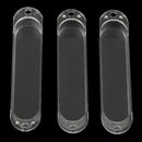 Transparent Closed Single Coil Pickup Covers For Fender Strat Electric Guit V2E9