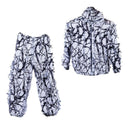 Breathable Leafy Camo Hooded Stretchy Ghillie Suits Clothes Jacket Pants