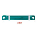 50Pcs Colourful Plastic Paper Filing Prong Fasteners Binding Clips Z8L5