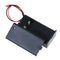 9V Volt PP3 battery holder box dc case w/ wire lead on/off switch cover  JR