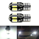 T10 CAR BULBS LED ERROR FREE CANBUS 8 SMD XENON WHITE W5W 501 SIDE LIGHT