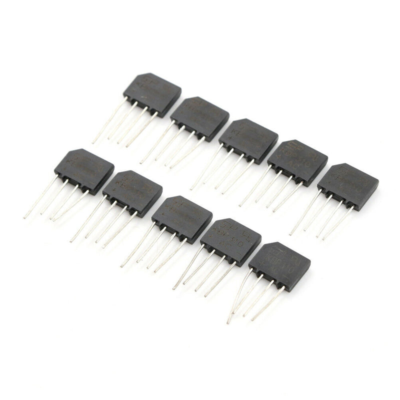 10Pcs 3A 1000V KBP310 Replace RS310 SEP Bridge Rectifier A Nw