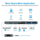 Thunderbolt 3 7In1 Type-C To Hdmi Docking Station Card Reader Usb3.1 Charge