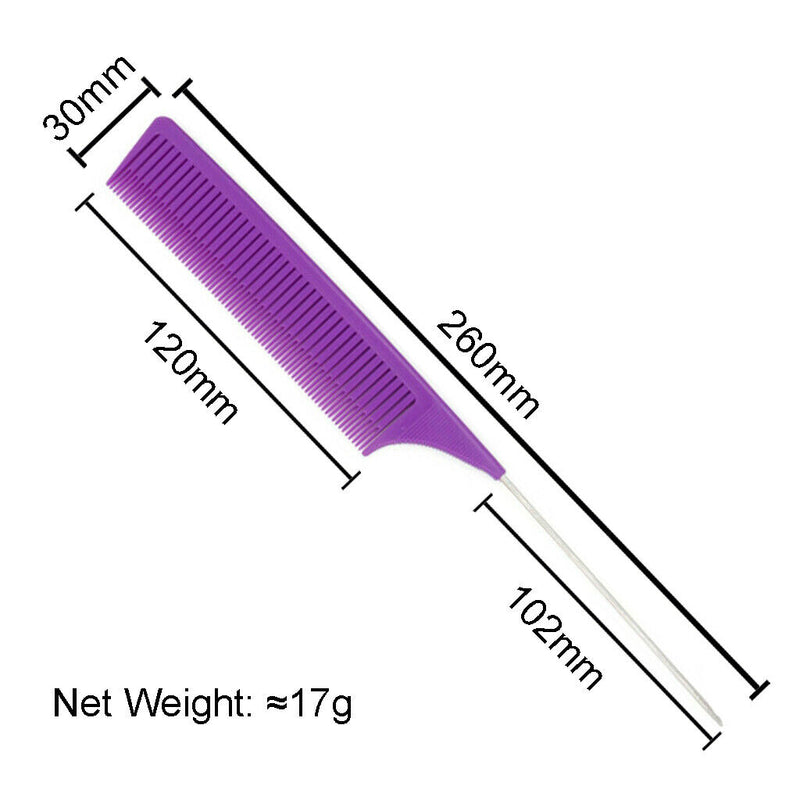 ABS Heat-resistant Weave Highlighting Foiling Hair Comb Salon Styling Combs