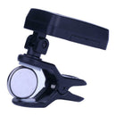 Rotatable Mini Clip-on LCD Digital Tuner for Chromatic Guitar Bass Ukulele A