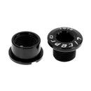 Alloy 8mm Bike Chainwheel Bolt Bike Single Chain Wheel Crank Arm Screw Black