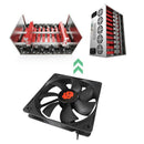 12cm 4 Pin High Speed Desktop Chassis Fan Large Air Volume PC Case Radiator