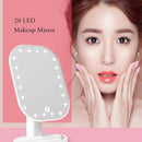 Touch Dimmer Led Mirror Press Screen Makeup Mirror Luxury Mirror with 20 Le I8E7