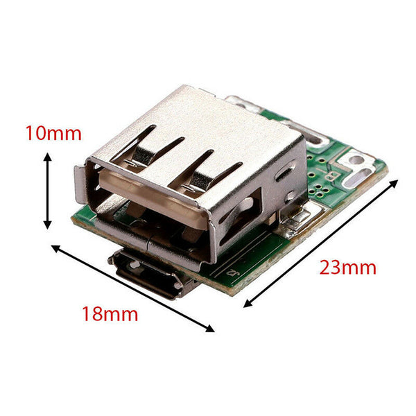 2pcs Circuit Boost Board 134N3P Charge Discharge Module DIY USB Power Bank4.2 ME