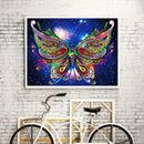 5D DIY Special Shaped Diamond Painting Butterfly Cross Stitch Embroidery