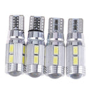4X T10 12V 10SMD 5630CREE chip LED xenon lamp Bj