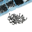 1000Pcs/set M1 M1.2 M1.4 M1.7 mix PA head micro screws round head3CXP