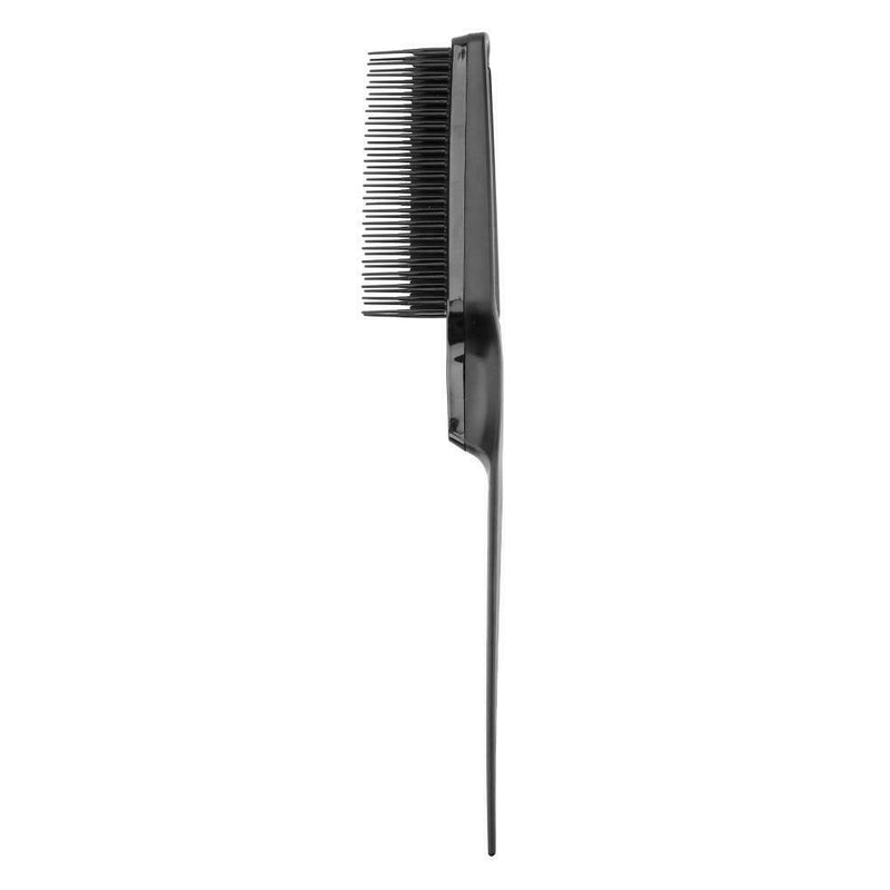 Pointed Tail Comb Prevent Hair Loss Hair Brush Barber Styling Comb (Black)