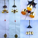 Outdoor Living Yard Wind Chimes Hanging Docor Garden Copper Windchimes 3 Be