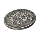 24mm Commemorative Coin Myanmar Peacock  Medallion Art Collection Gifts for Boys