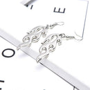 Fashion Punk Hip Hop Flame Dangle Drop Earrings Women Jewelry AccessoriesBX