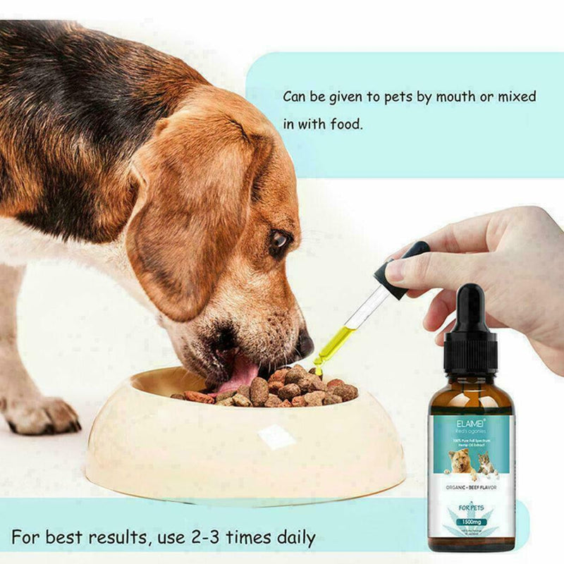30ml Pet Care Strengtheens Essential Immunity Oil Relax Natural Relieve P2Y9
