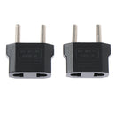 10Pcs Adapter US To EU Plug Converter Travel Plugs Power Durable High QuaSEAU