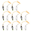 8pcs Power Grip Plus Release Clip, 17-Inch Leader with Snap, Downrigger Gears