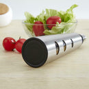 Stainless Steel Oil Vinegar Sprayer Dispenser Spraying Bottle Mist For Cook K9Y1