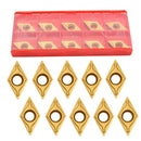 10x New DCMT11T304 YBC251 DCMT32.51-HM Inserts Indexable Inserts Boring Bar Tool