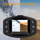 Dash Cam Hd 1080P Car Dashboard Camera With Sensor, 650Nm Lens And Inserted