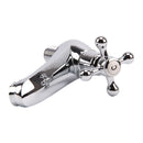 2 Taps Twin Hot and Cold Pair Tap Traditional Bath Bathroom Basin & Sink Ch O3W7