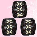 Wooden Beaded Double Hair Comb Clip Stretchable Women Accessories Girls Hai J8R2