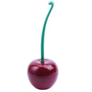 Creative Lovely Cherry Shape Lavatory Brush Toilet Brush & Holder Set (Red) Z6V5