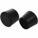Rubber Chair Feet Legs Leg Foot Ferrules Ferrule 1 Inch 12 Pcs Black