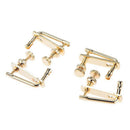 4pcs Violin Fine Tuner Adjuster Copper Plating Screws for 4/4 Size Violin A