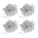 400 Pack of Aluminium Fishing Crimps Double Barrel Crimp Sleeves 0.8mm