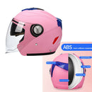 Flip Up Motorcycle Helmets Dual Visor Sun Shield Full Face Bike Helmet Pink