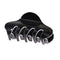 Women Hair Clip Girl Hair Claw Clamps Ladies Hairpin Headwear Gift (Black) A